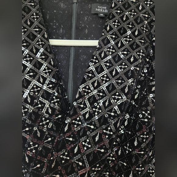 🥰 Nadine Merabi Lux Dress Size XS - Picture 5 of 6